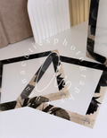 Folien Coverpaper 10ner Pack Schwarze Dahlie