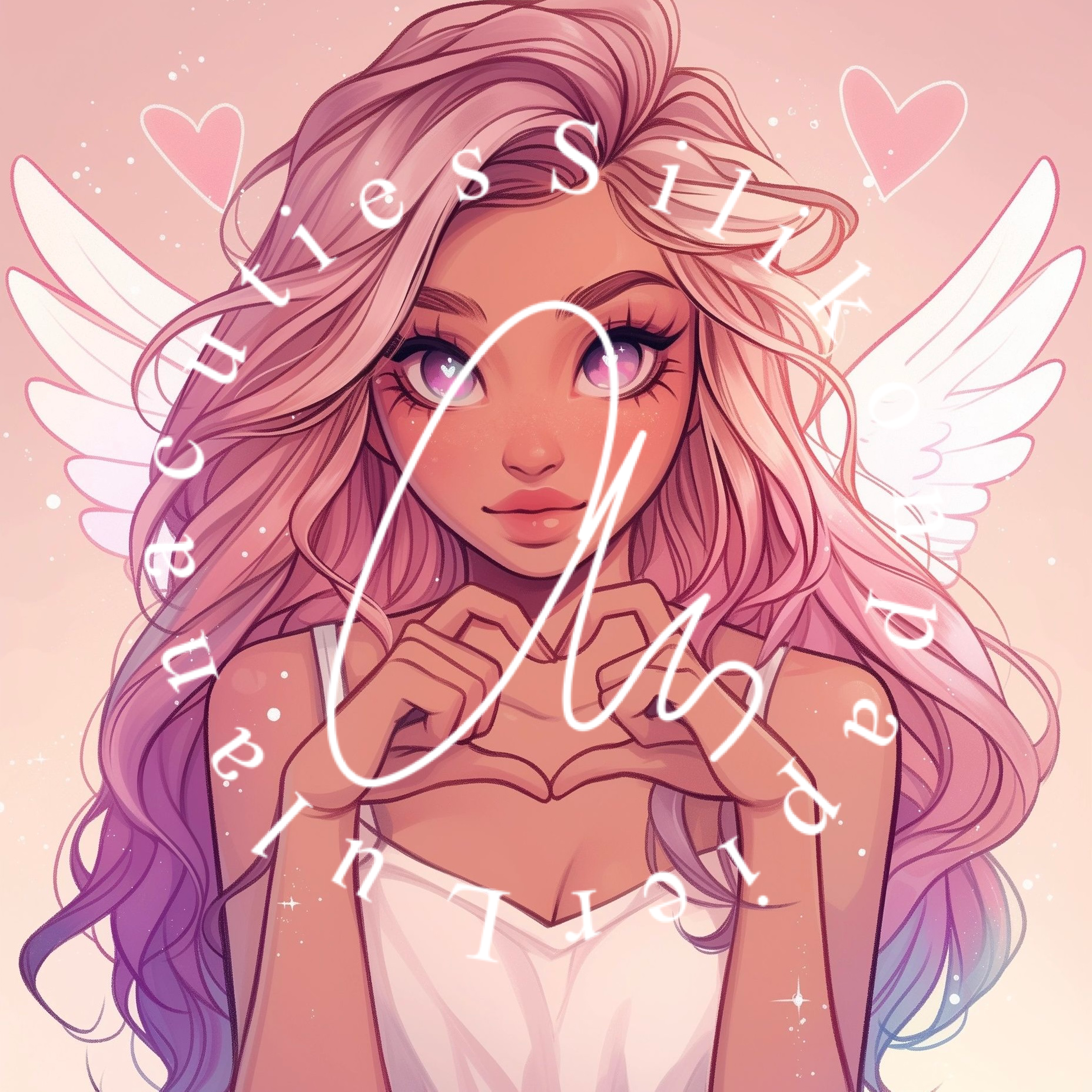 Silikonpapier Heavenly Heart By Salzkatze