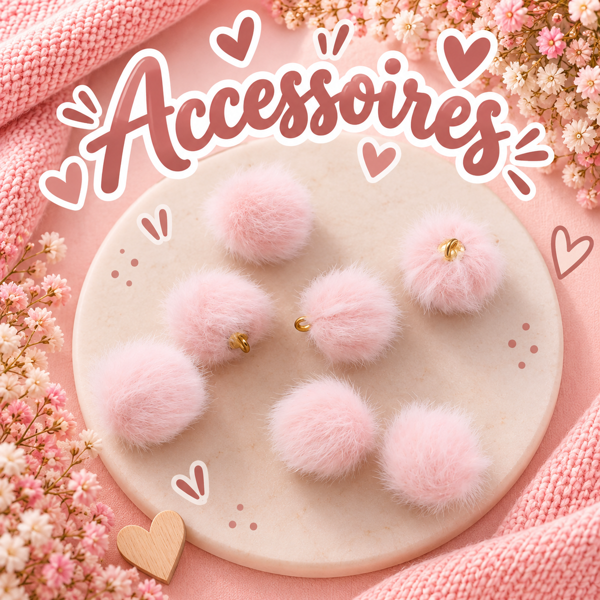 Flauschiges Bommelchen