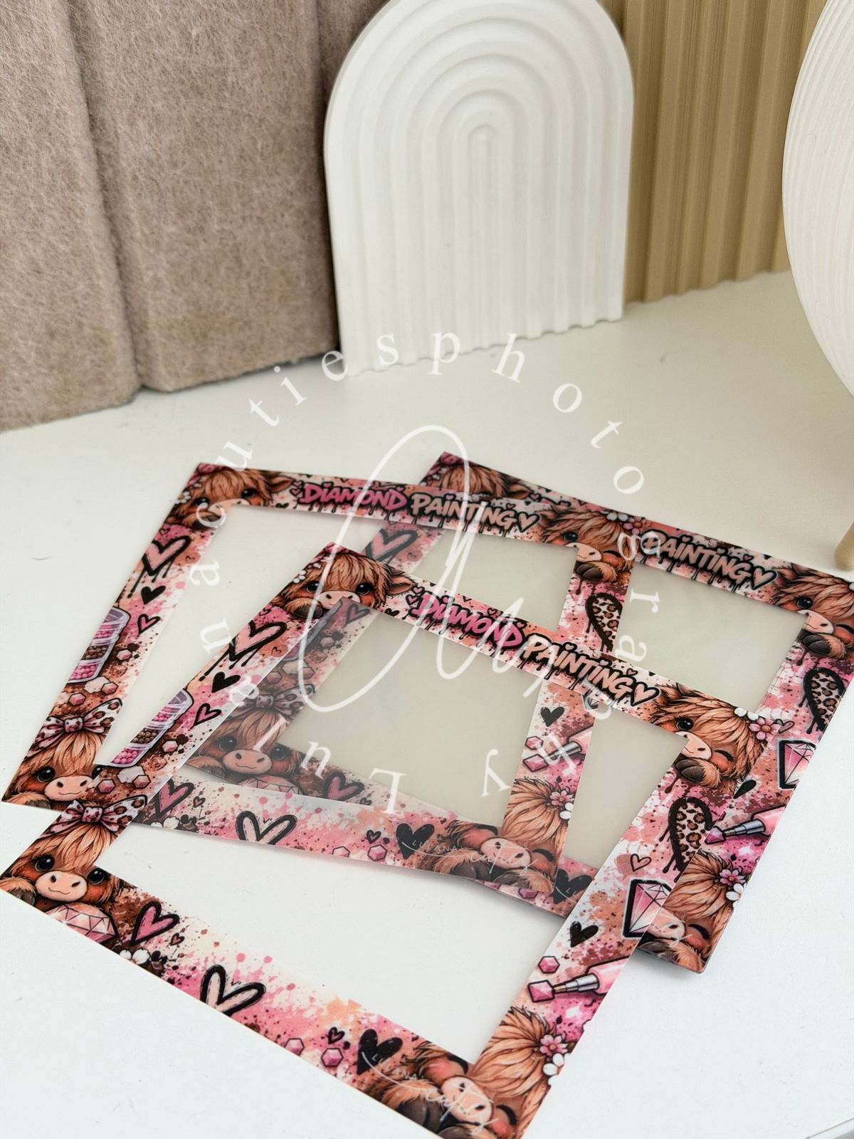 Folien Coverpaper 10ner Pack Kuh