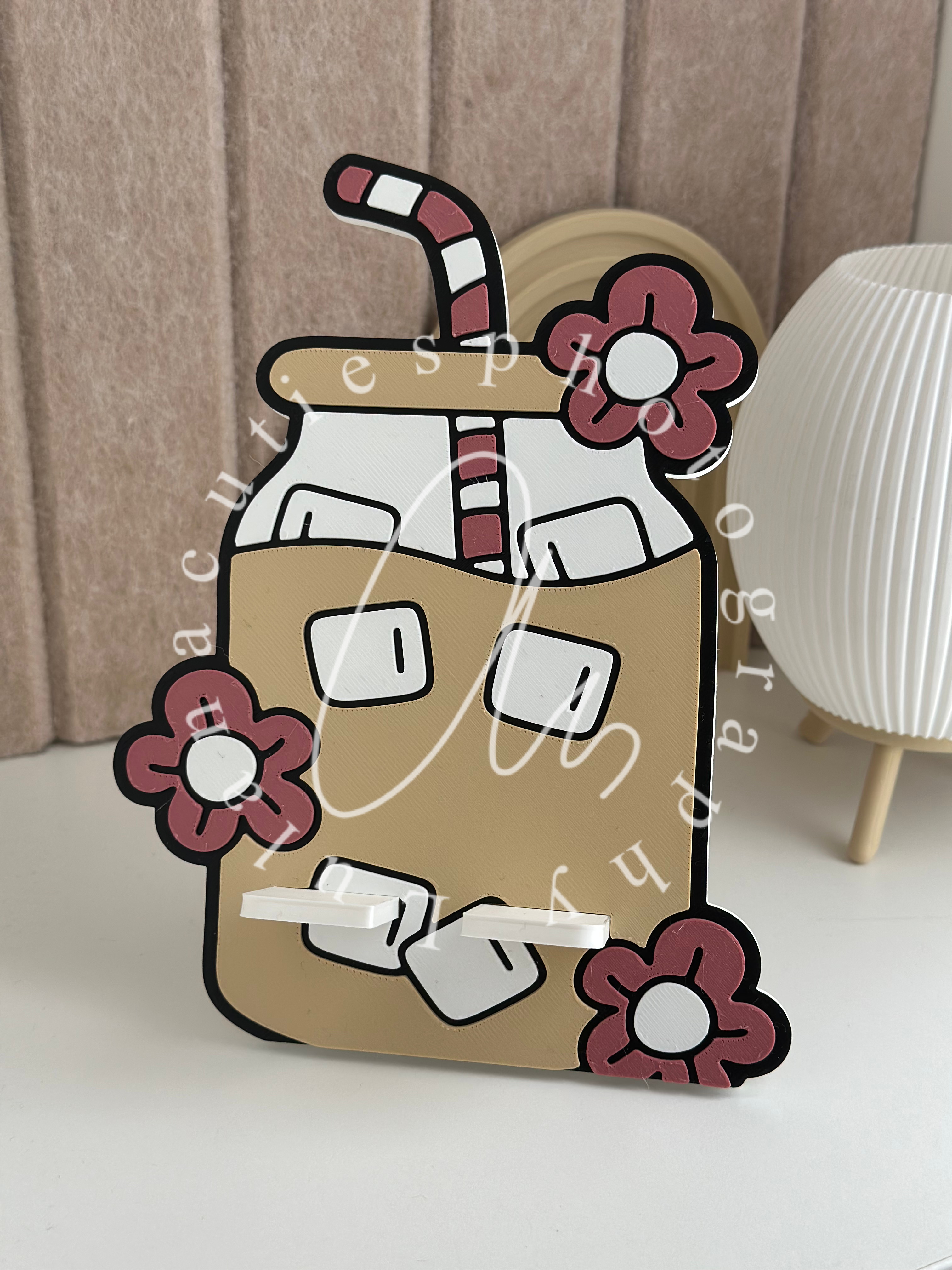 Handyhalterung Glas