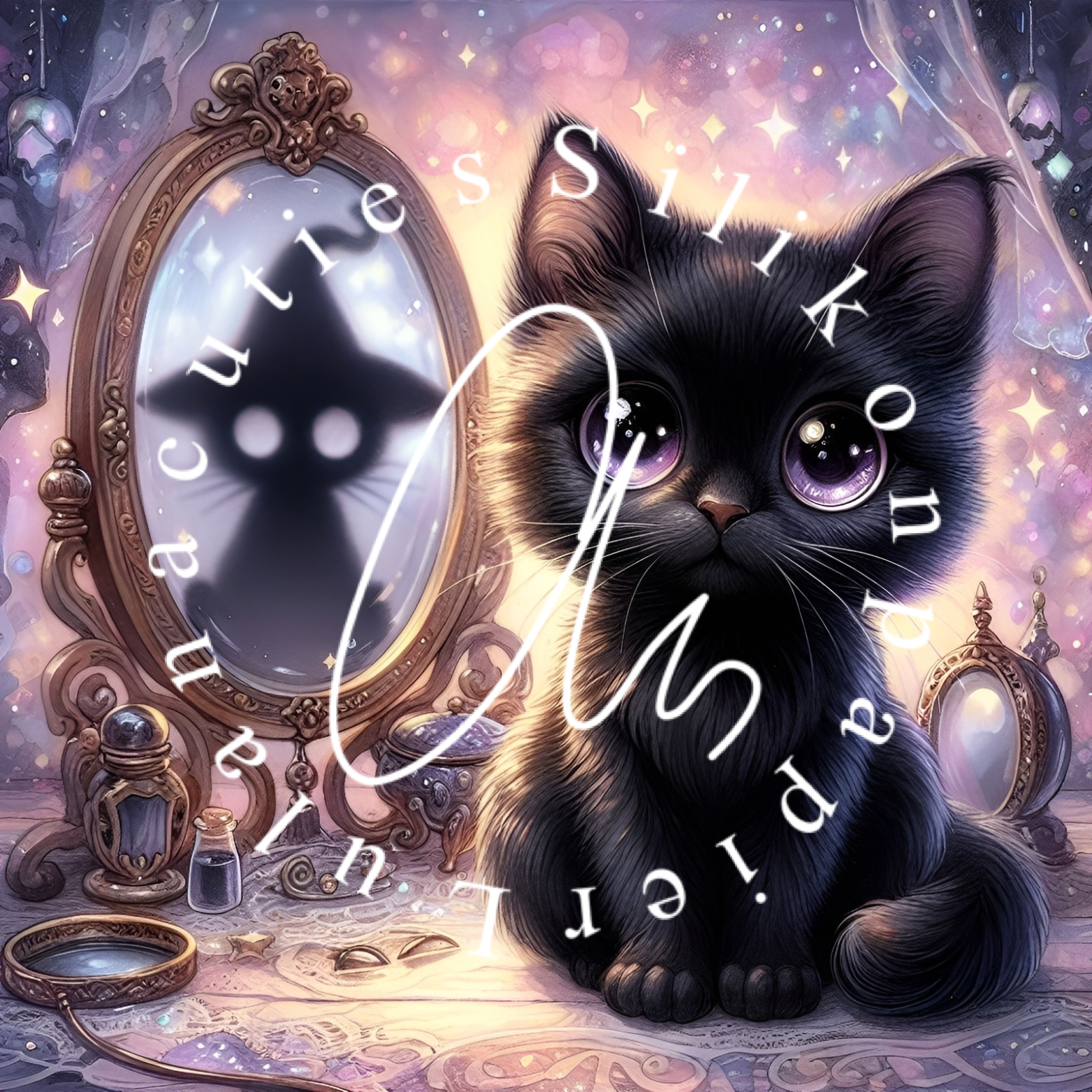 Silikonpapier magic Cat By Moozyjo.ai