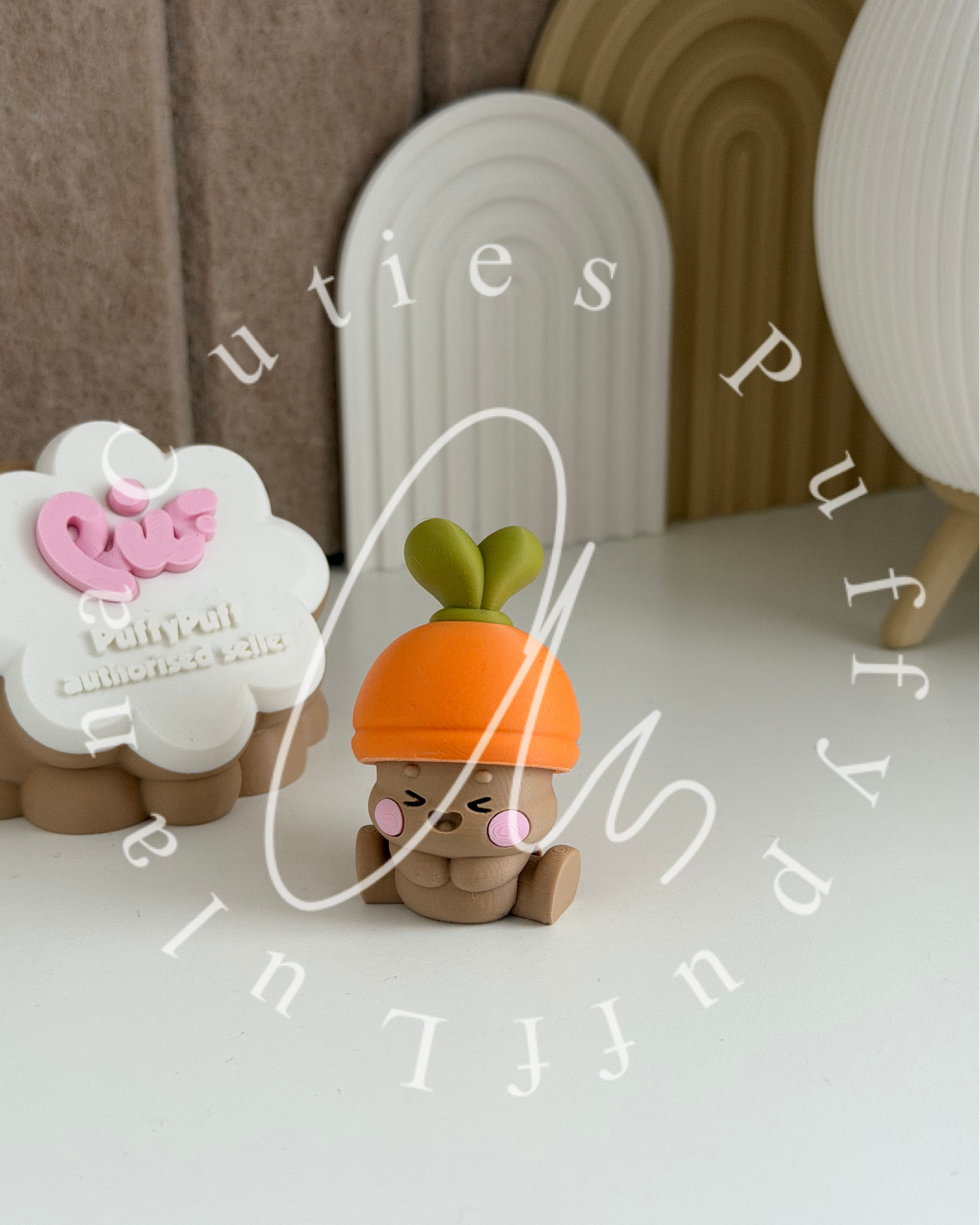 Mini Sammelfiguren mit Mützchen